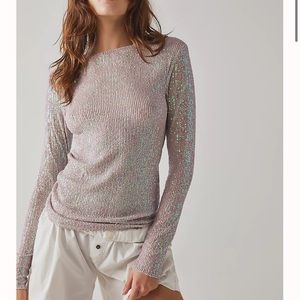 Free people long sleeve shirt